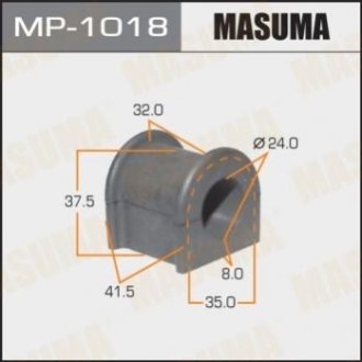 Втулка гумова спу Masuma MP1018