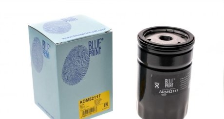 Фильтр масляный DODGE: NITRO 3.7 V6 4WD 07- _ FORD: - Blue Print ADM52117 (фото 1)
