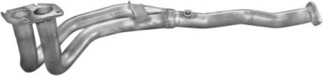 Труба приймальна глушника OPEL VECTRA 88-95/Calibra 90-97/Astra 91-96 алюминизированная Polmostrow 17431