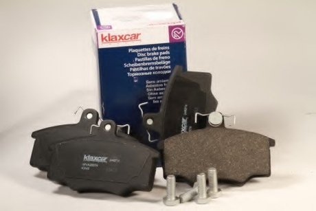 Комплект тормозных колодок, дисковый тормоз KLAXCAR FRANCE 24821Z (фото 1)