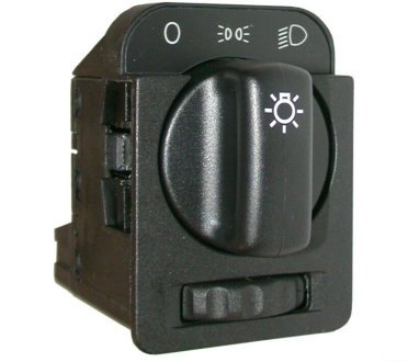 Переключатель света фар с реостатом подсветки приборов / OPEL JP Group 1296100100 (фото 1)