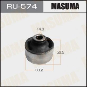 Сайлентблок grandis na4w front low - Masuma RU574