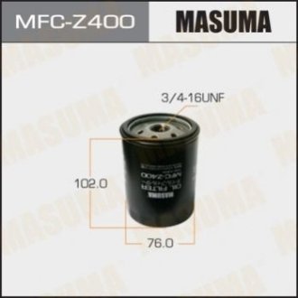 Фільтр масляний LHD MAZDA CX-9 07-10 - Masuma MFCZ400