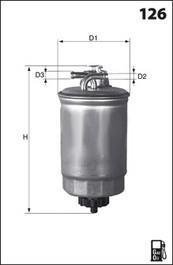 Топливный фильтр - MECAFILTER ELG5240 (фото 1)