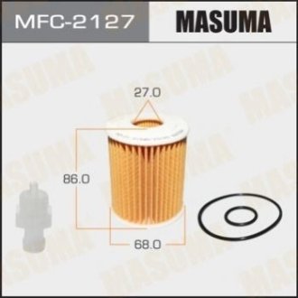 Фильтр масляный Вставка O-116 - Masuma MFC-2127
