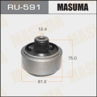 Сайлентблок рычага задней подвески outlander - Masuma RU591
