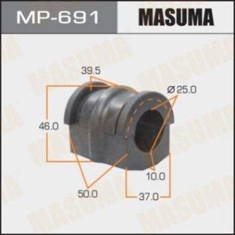 Втулка гумова спу Masuma MP691 (фото 1)