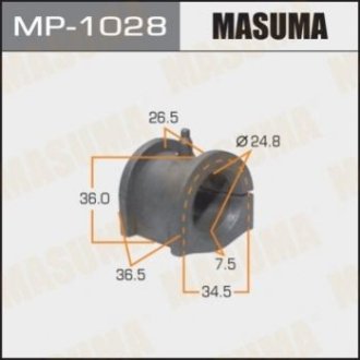Втулка гумова спу Masuma MP1028