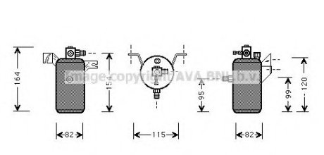 Осушитель кондиционера - QUALITY COOLING AVA Cooling Systems CND014 (фото 1)
