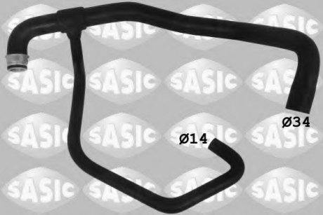 Патрубок охлажд. жидкости Sasic SWH0478 (фото 1)