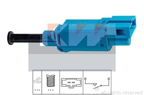 Выключатель, привод сцепления (tempomat) KW 510142 (фото 1)