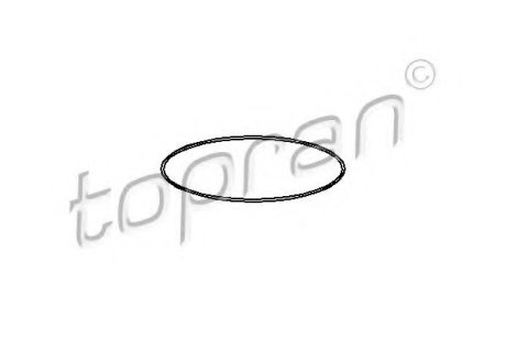 Прокладка головки блоку циліндрів Topran (Hans Pries) 100145 (фото 1)