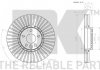 Диск тормозной VOLVO XC60 2.0-3.0 08- передний NK (Германия/Дания) 204860 (фото 3)