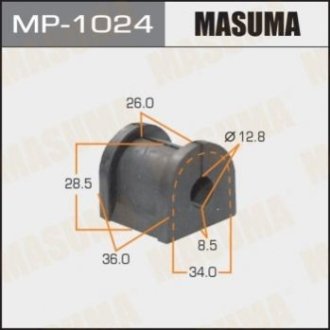 Втулка резиновая СПУ Masuma MP-1024 (фото 1)