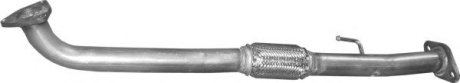 Труба приемная глушителя Fiat Doblo 1.9 JTD Turbo Diesel 00-05, алюминизированная Polmostrow 07.316 (фото 1)