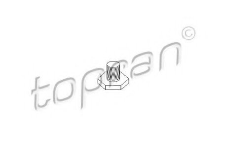 Резьбовая пробка, маслянный поддон Topran (Hans Pries) 720 304 (фото 1)