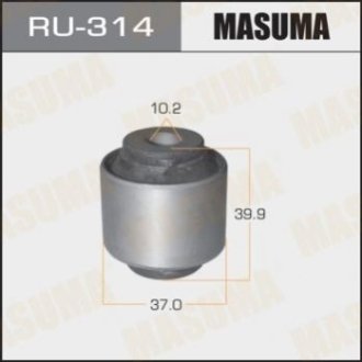Сайлентблок заднего амортизатора - Masuma RU314