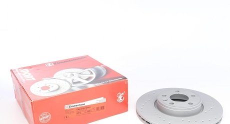 Диск тормозной передний - Otto Zimmermann GmbH 250.1347.52 (фото 1)