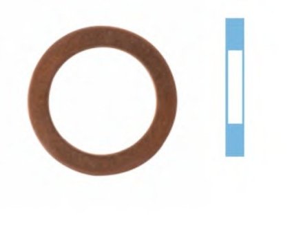 Уплотнительное кольцо, резьбовая пр CORTECO 005569S (фото 1)