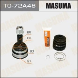 Шрус внешний - Masuma TO72A48 (фото 1)