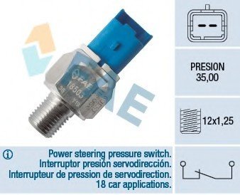Датчик давления жидкости ГУР Peugeot Expert/Bipper 1.4-2.0 9 FAE 18503 (фото 1)