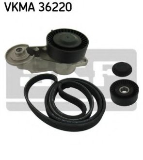 Ремень поликлиновый комплект SKF VKMA36220