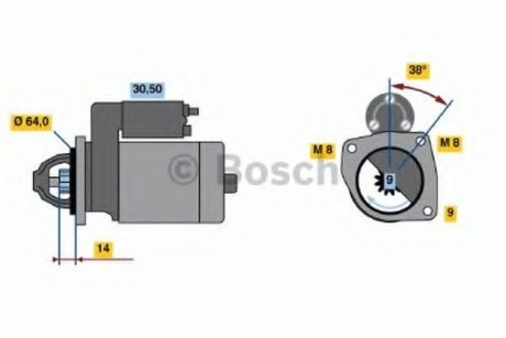 ЗАПЧАСТЬ - Bosch 0 986 021 590 (фото 1)