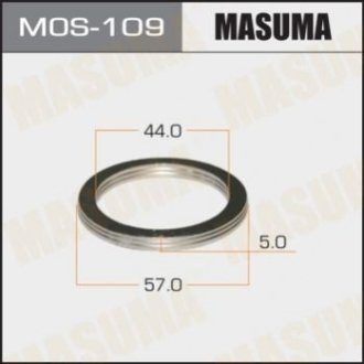 Кольцо уплотнительное глушителя Masuma MOS-109 (фото 1)