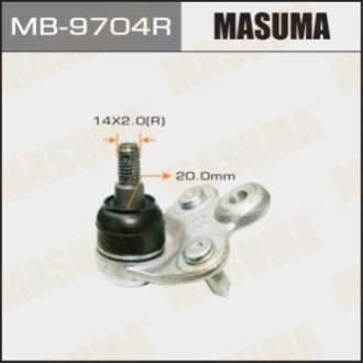 Кульова опора - Masuma MB9704R (фото 1)