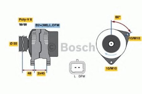 ЗАПЧАСТЬ - Bosch 0 986 049 091 (фото 1)