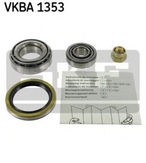 Комплект подшипника ступицы колеса SKF VKBA1353 (фото 1)