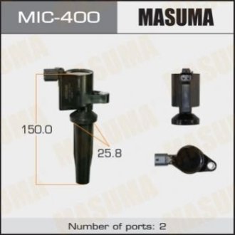 Котушка запалювання, MAZDA3 - Masuma MIC400