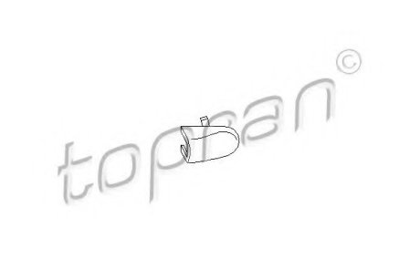 Крышка, ручка двери Topran (Hans Pries) 108 868 (фото 1)
