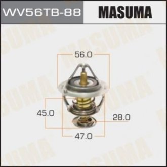 ТЕРМОСТАТ WV56TB-88 - Masuma WV56TB88 (фото 1)