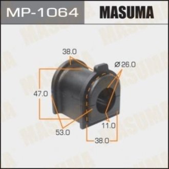 Втулка резиновая СПУ Masuma MP-1064 (фото 1)