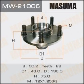 Ступичный узел - Masuma MW-21006