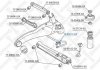 Втулка стабілізатора заднього / Mitsubishi Lancer CY2A/CY3A/CY4A -2007 Stellox 7900213SX (фото 1)