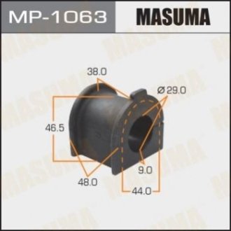 Втулка гумова спу Masuma MP-1063
