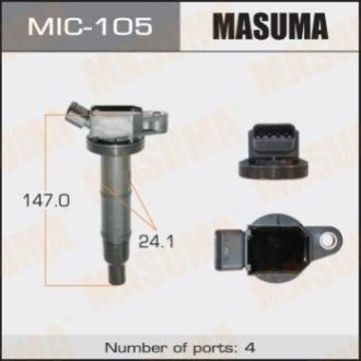 КАТУШКА ЗАЖИГАНИЯ - Masuma MIC-105 (фото 1)