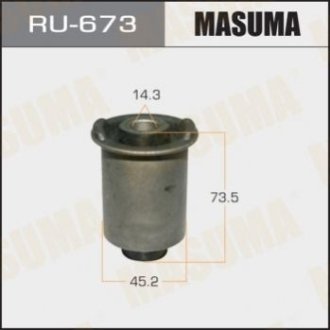 Сайлентблок NISSAN_ PATHFINDER_ R51M rear - Masuma RU673