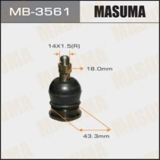 Кульова опора - Masuma MB3561