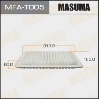Воздушный фильтр (1_20) TOYOTA_ COROLLA_ CDE120 01-07 - Masuma MFAT005