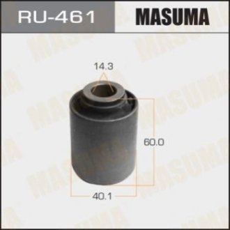 Сайлентблок заднього нижнього важеля внутрішній Masuma RU461 (фото 1)