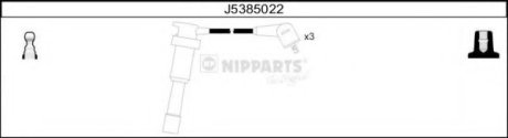 Комплект дротів запалювання Nipparts J5385022 (фото 1)