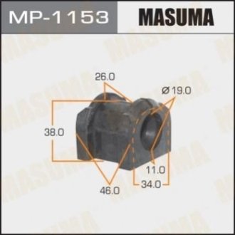 Втулка гумова спу Masuma MP-1153 (фото 1)