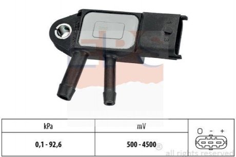 Датчик тиску вихлопних газів FIAT/IVECO/CHRYSLER EPS 1-993-292 (фото 1)