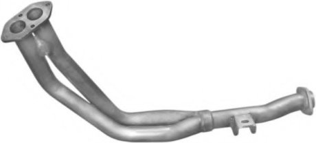 Глушитель приемная труба (нерж сталь) RENAULT: ESPACE II 2.0_2.2 91-96 - Polmostrow 21551