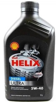 Масло моторное Helix Diesel Ultra 5W-40 (1 л) SHELL 550040551 (фото 1)