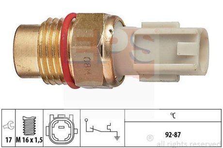 Термивимикач вентилятора радіатора EPS 1850198