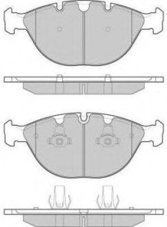 Комплект тормозных колодок дисковый тормоз - Fremax FBP1573